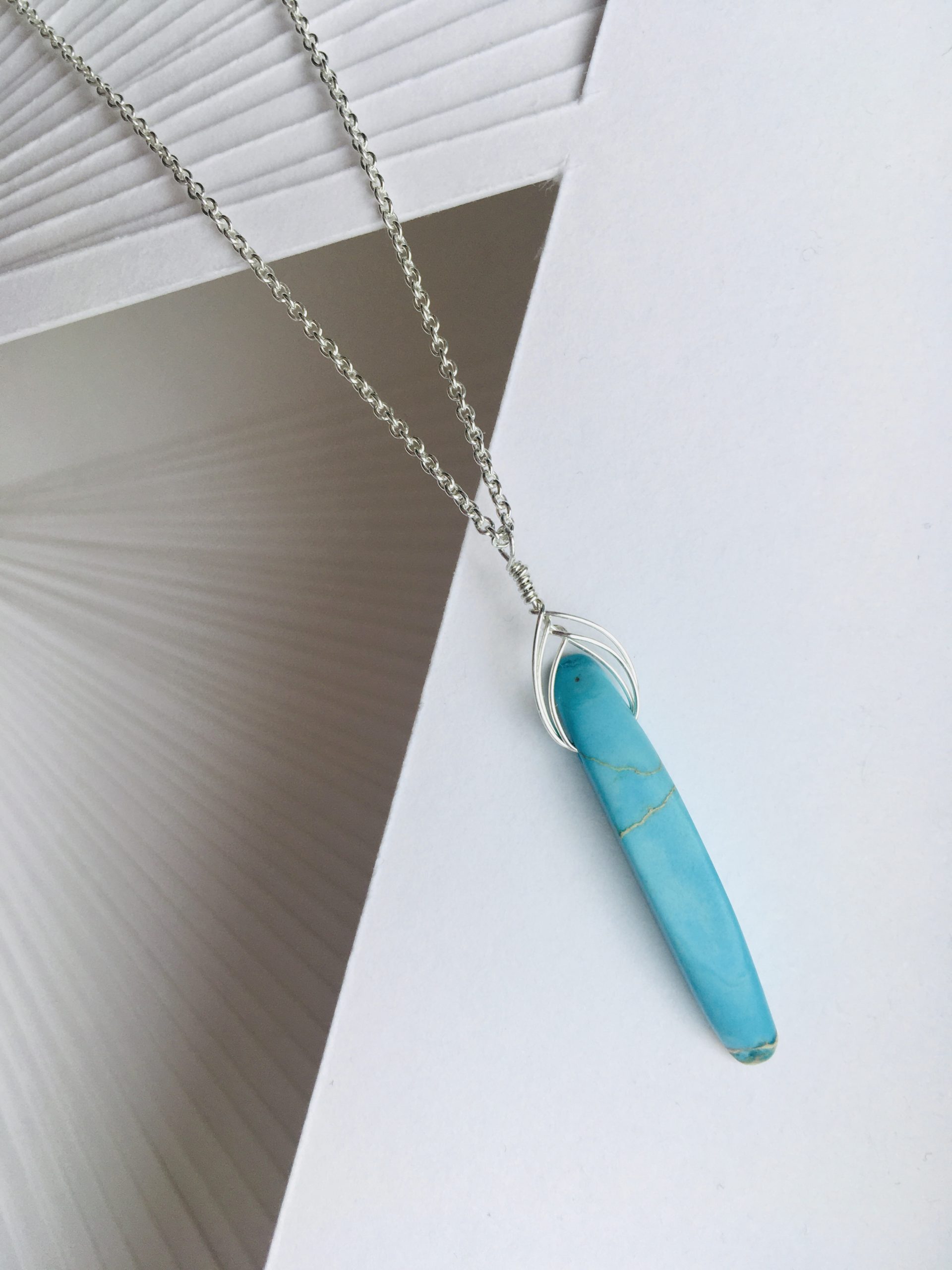 Kaelakett “Pälk” (Jaspis ja hõbe)